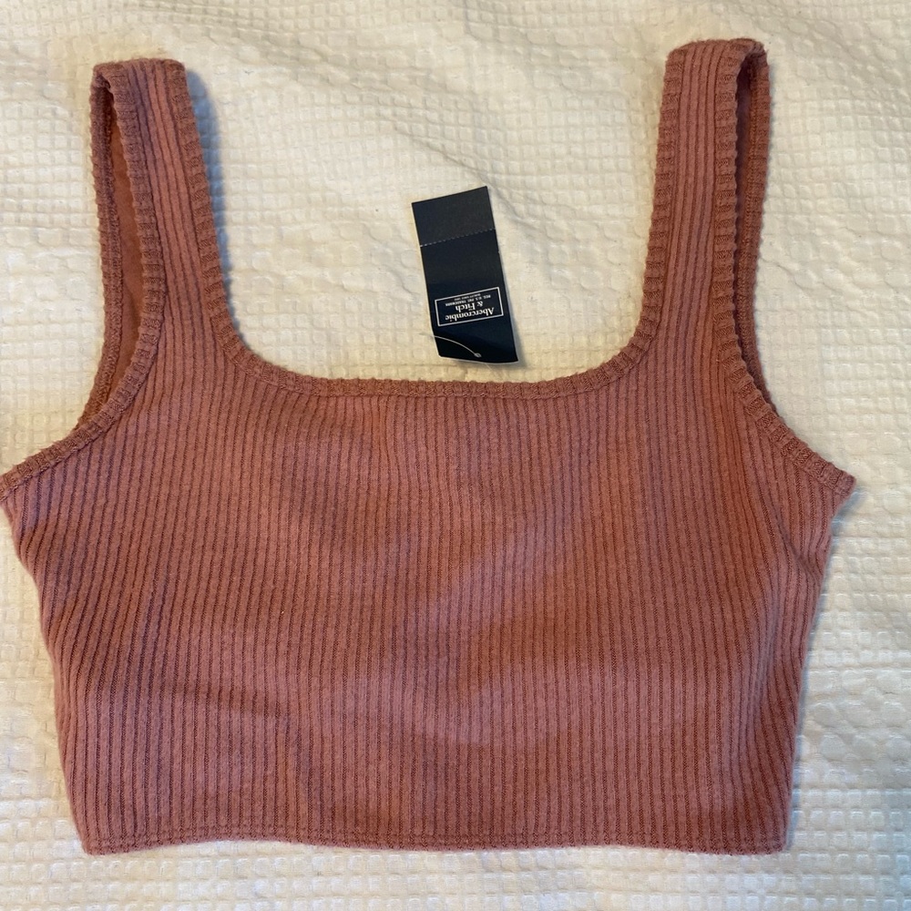 Abercrombie & Fitch NWT Lounge Long-Line Bralette (and Shorts Set) Size S
